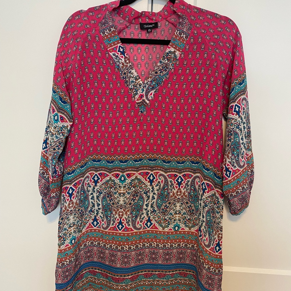 Tolani Tunic Dress - XS
